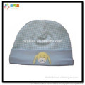 BKD baby beanie hats with embroidery dog baby cotton hat